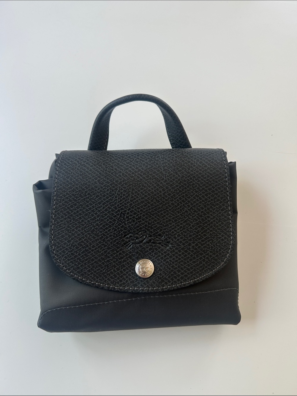 Longchamp - Le Pliage One M Backpack, color: anthracite

**NEVER USED**